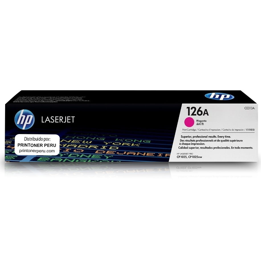 CE313A (126A) - Cartouche laser HP compatible magenta (1 000 pages) main image 0