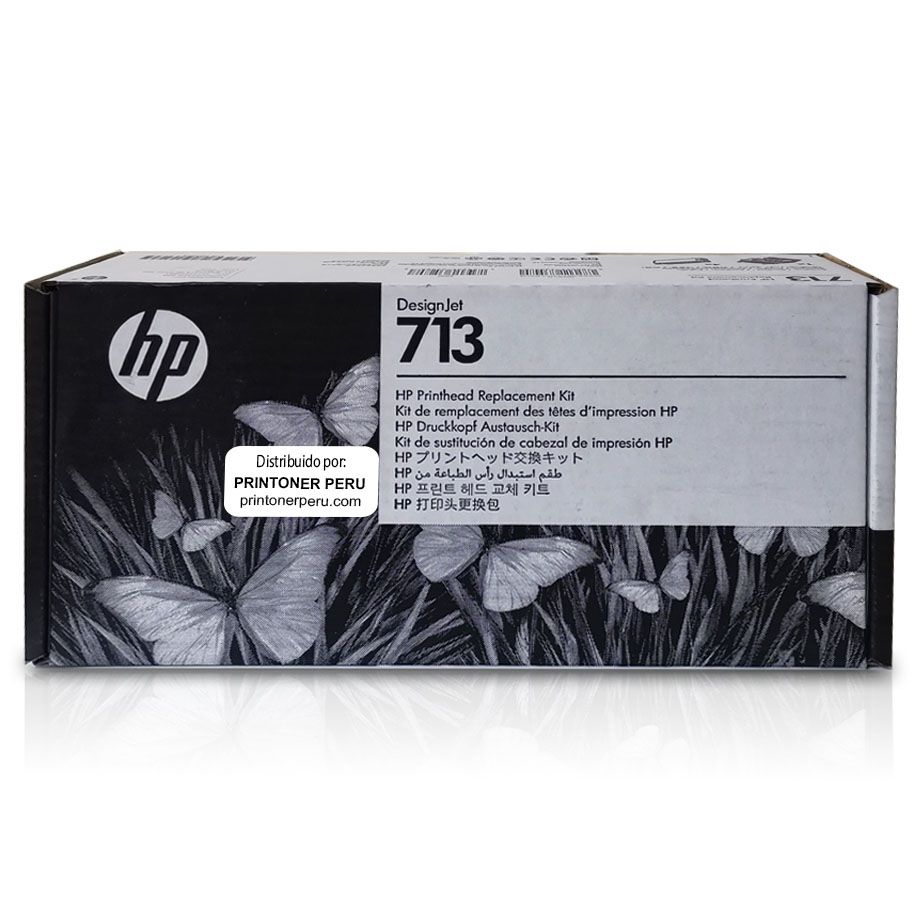 Cabezal HP 713 (3ED58A) Kit Completo de Reemplazo – Prin Toner Perú