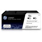 TONER HP 12AD (Q2612AD) DUAL PACK PARA L.J. 1010/1020/1022