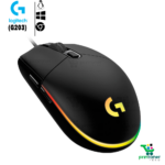 MOUSE GAMER LOGITECH G203 LIGHTSYNC ÓPTICO - NEGRO RGB