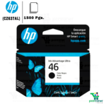 CARTUCHO DE TINTA HP 46 (CZ637AL) NEGRO 1500 PGS