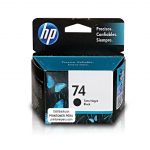 Cartucho de Tinta HP 74 Negro 5.5ml.