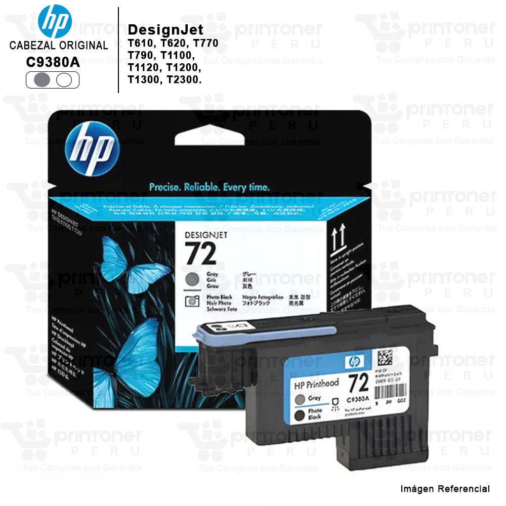 CABEZAL HP 72 GRIS Y NEGRO FOTOGRAFICO - 2