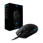 Mouse Gamer Logitech G Pro 12000 Dpi Luz RGB - Negro