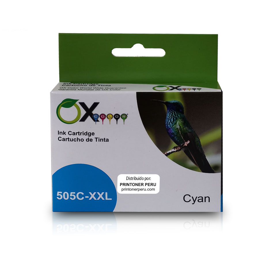 Tinta Compatible Para Brother LC-505C Cyan 14ml. – Prin Toner Perú