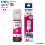Botella de Tinta Epson T524 T524320 Magenta 70ml. L15150 L15160 - Original