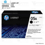 TONER HP 05A CE505A CARTUCHO ORIGINAL P2035, P2055 NEGRO 2,300 PAGINAS
