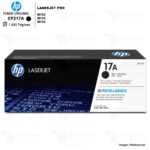 TONER HP 17A CF217A ORIGINAL L.J. PRO M102/M130 NEGRO 1,600 PAG