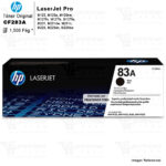 Toner HP 83A CF283A Original Negro LaserJet Pro M125, M127, M201, M225 – 1,500 Páginas
