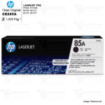 Toner HP 85A CE285A Original Negro para HP LaserJet P1102, M1132 – 1,600 Páginas