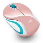 Mini Mouse Logitech Inalámbrico M187 Rosado Refresh