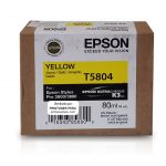 Tinta Epson T5804 Yellow 80ml. pro 3800/3880