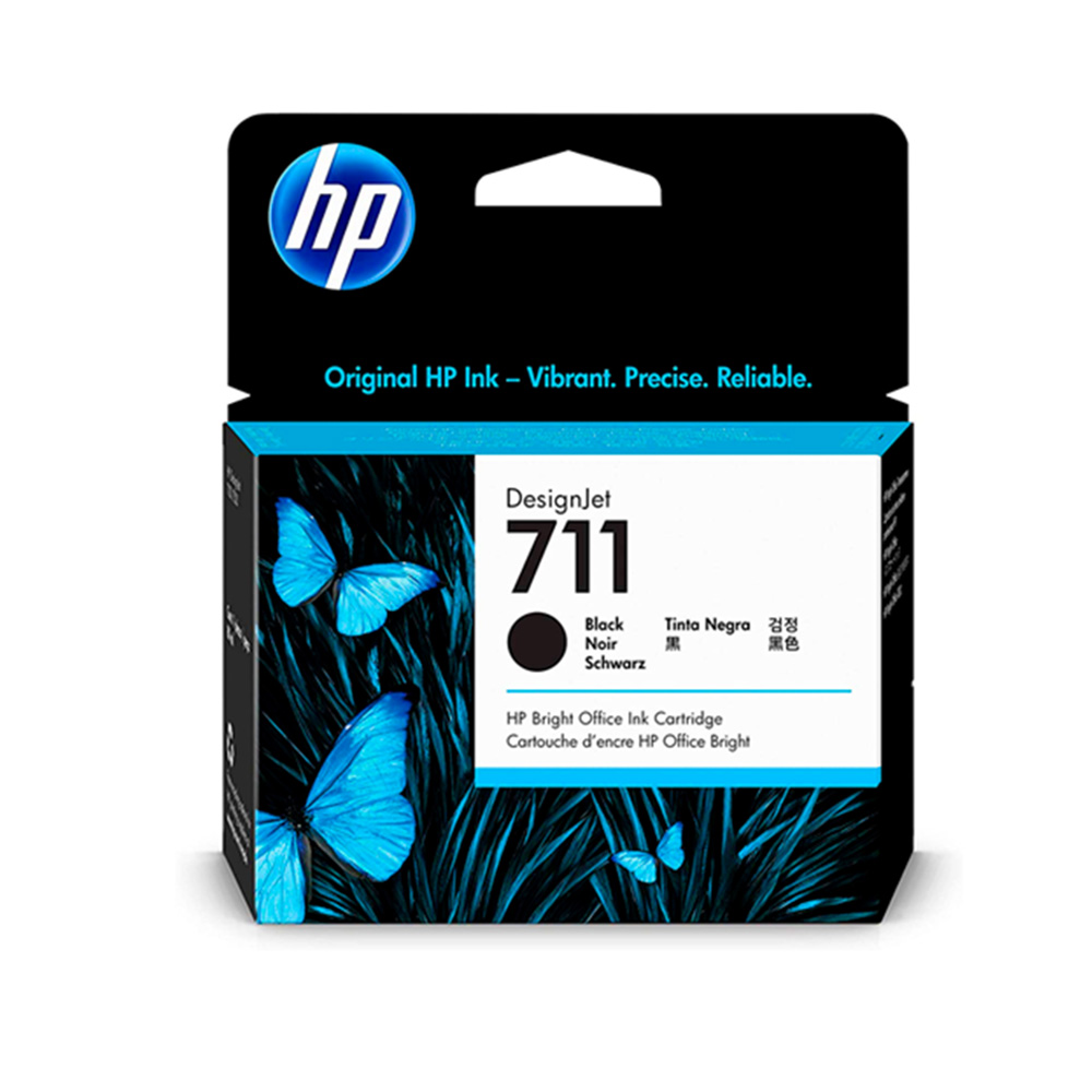 tinta hp 711 negro 38ml. - 1