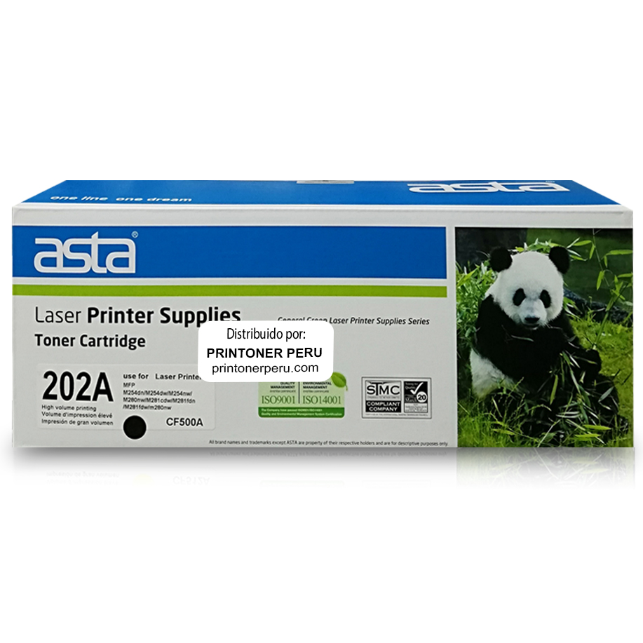 Toner Compatible Asta Para HP 202A Negro – Prin Toner Perú
