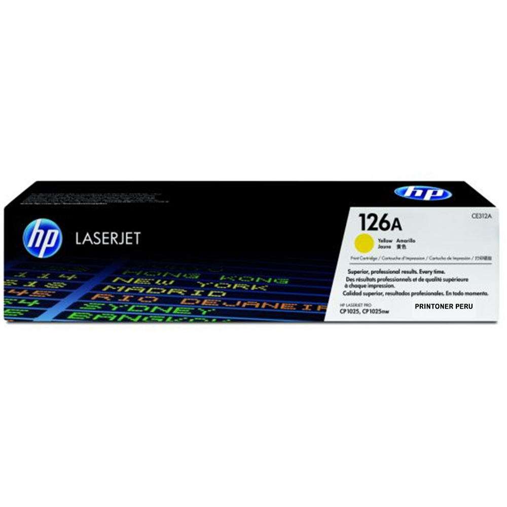 toner hp 126a yellow - 1