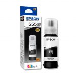 Botella de Tinta Epson T555 Negro Foto (T555120) 70ml. L8160, L8180