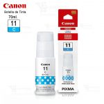 Botella de Tinta Canon GI-11C (11) Cian 70ml. G2160, G3160