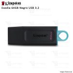 Memoria USB Kingston 64GB. DTX Exodia Negro