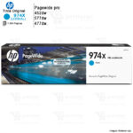 Tinta Hp 974X Cyan Cian L0R99AL 452dw 577dw 7,000 Paginas