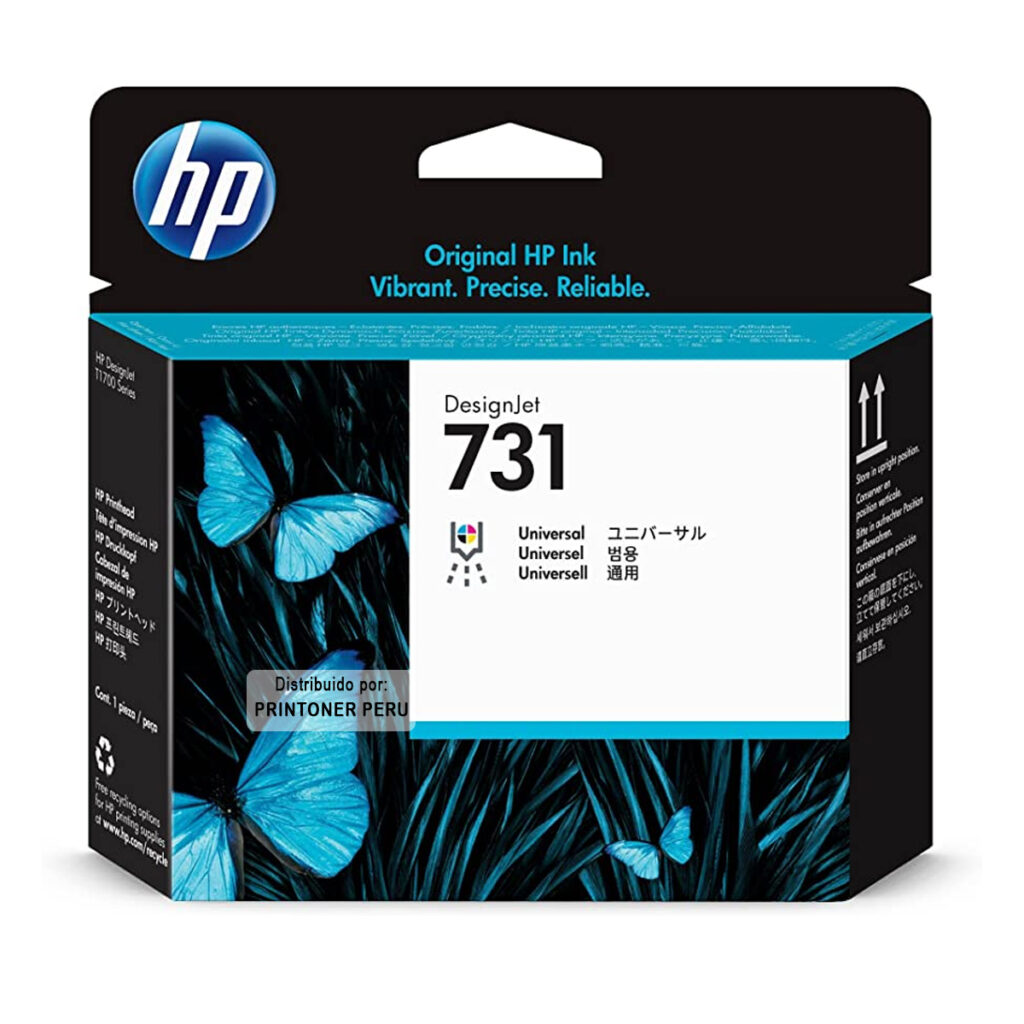 Cabezal HP 731 (P2V27A) de 6 Colores T1700 Series - Prin Toner Perú