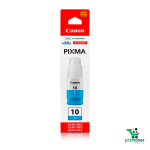 Botella De Tinta Canon 10 GI-10C 70 ml.