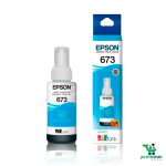 Tinta Epson T673 Cian L800, L810, L1800 70 ml.