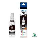 Tinta Epson T673 Negro L800, L810, L1800 70 ml.