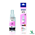 Tinta Epson T673 Magenta Claro L800, L810, L1800 70 ml.