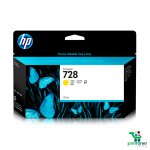 TINTA HP 728 (F9J65A) PARA T730/T830 YELLOW 130ML