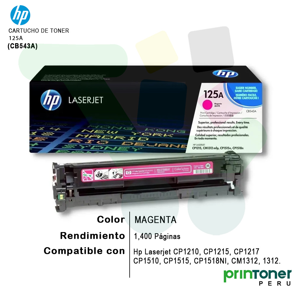 TONER HP 125A MAGENTA - 3