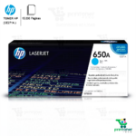 TONER HP 650A CYAN (CE271A) L.J. CP5525 15K PGS