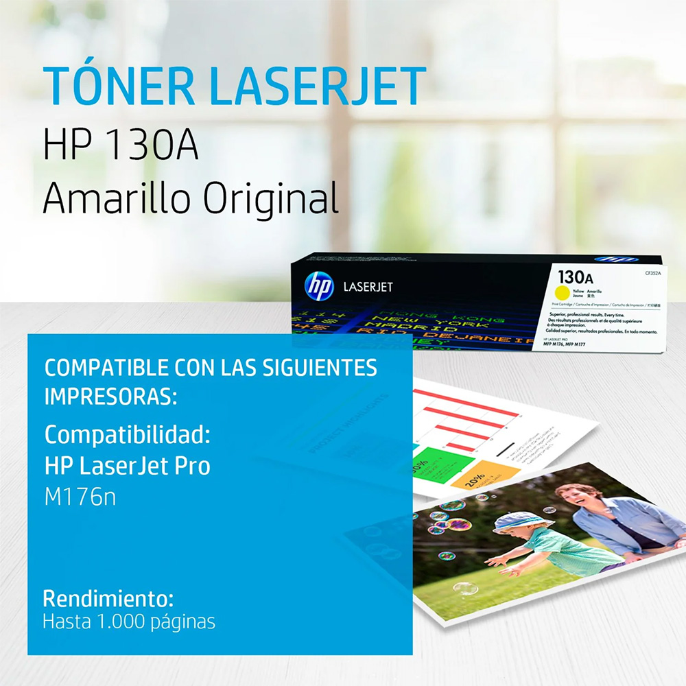 TONER HP 130A YELLOW - 2