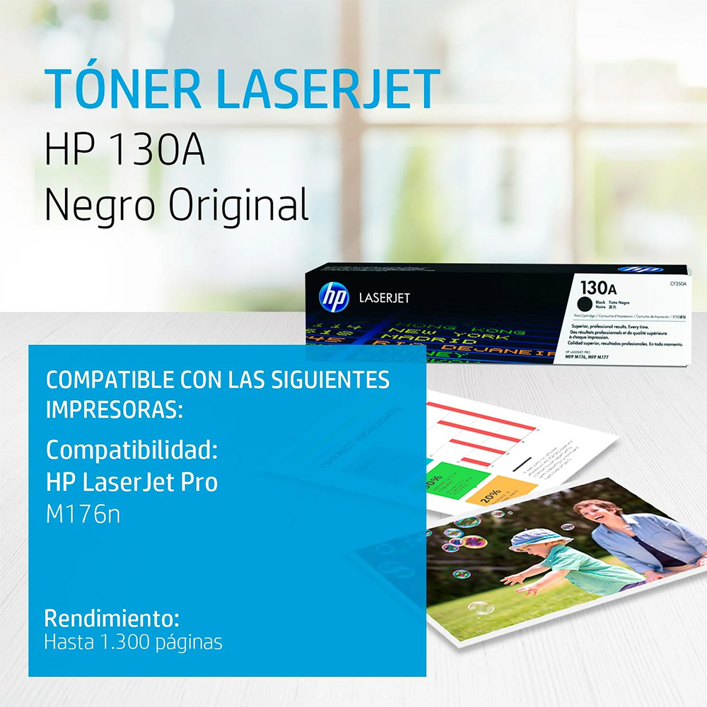 toner hp 130a negro - 2