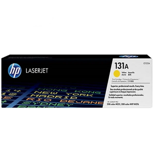 Toner HP 131A Amrillo CF212A L.J. M251 M276 - 1800 Pág. Original