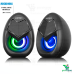 Parlante Gamer Micronics Mirage Mic S326 2.0 Rgb - Negro