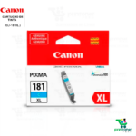 TINTA CANON CLI-181XL CYAN (181XL) Ts8701/Ts6110/Ts6210