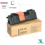 TONER KYOCERA TK-18 NEGRO (370QB0KM) FS-1020D 7.2K