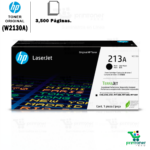 TONER HP 213A NEGRO (W2130A) PARA L.J. 5800 Ent. 3,500 Pgs.
