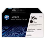 Toner HP 05A Dual Pack CE505D (Pack de 2 ) P2035, P2055 Negro 4,600pág. - Original