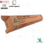 TONER RICOH 841503 CYAN PARA MP C2051, C2551 9,500 Pgs.