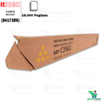 TONER RICOH 841736 YELLOW PARA MP C3002, C3502 18,000 PG