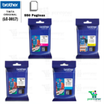 KIT x4 TINTA BROTHER LC-3017 MFC-J5330 MD