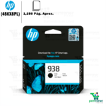 CARTUCHO DE TINTA HP 938 (4S6X8PL) NEGRO 9110/9130/9720