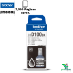 TINTA BROTHER BTD100BK BLACK DCP-T230/430W/436W D100