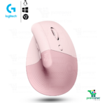 MOUSE INALAMBRICO LOGITECH LIFT VERTICAL - ROSA 4K DPI