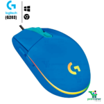 MOUSE GAMER LOGITECH G203 LIGHTSYNC ÓPTICO – AZUL
