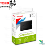 DISCO DURO EXTERNO TOSHIBA 1TB CANVIO BASICS USB 3.2 1 GEN