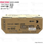 TONER RICOH IM600 IM 600 IM550 NEGRO ORIGINAL P800/801 418477 25,500PAG.