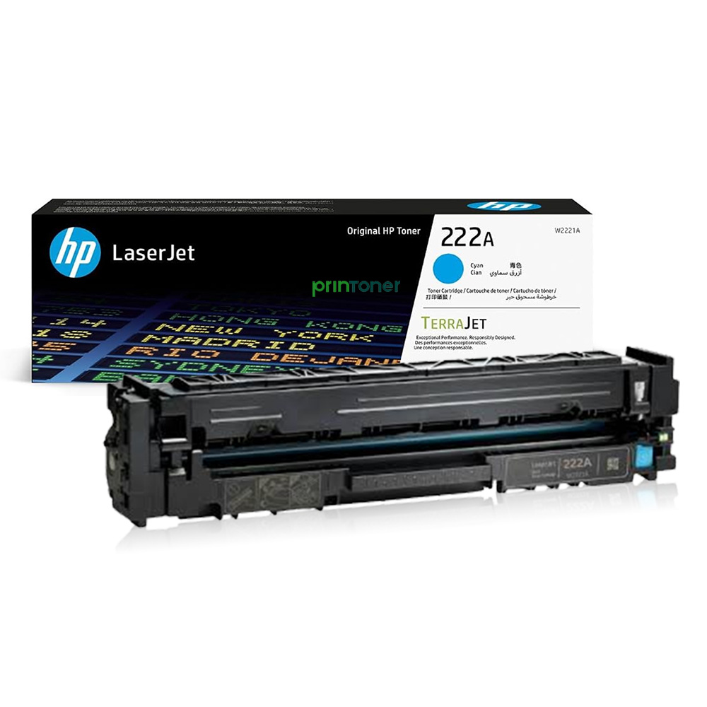 TONER HP 222A W2221A CYAN - PRINTONER PERU - 2