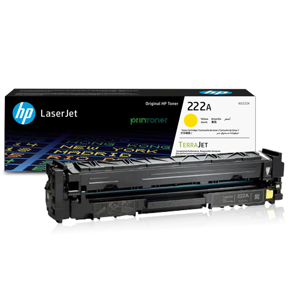 TONER HP 222A W2222A YELLOW - PRINTONER PERU - 2